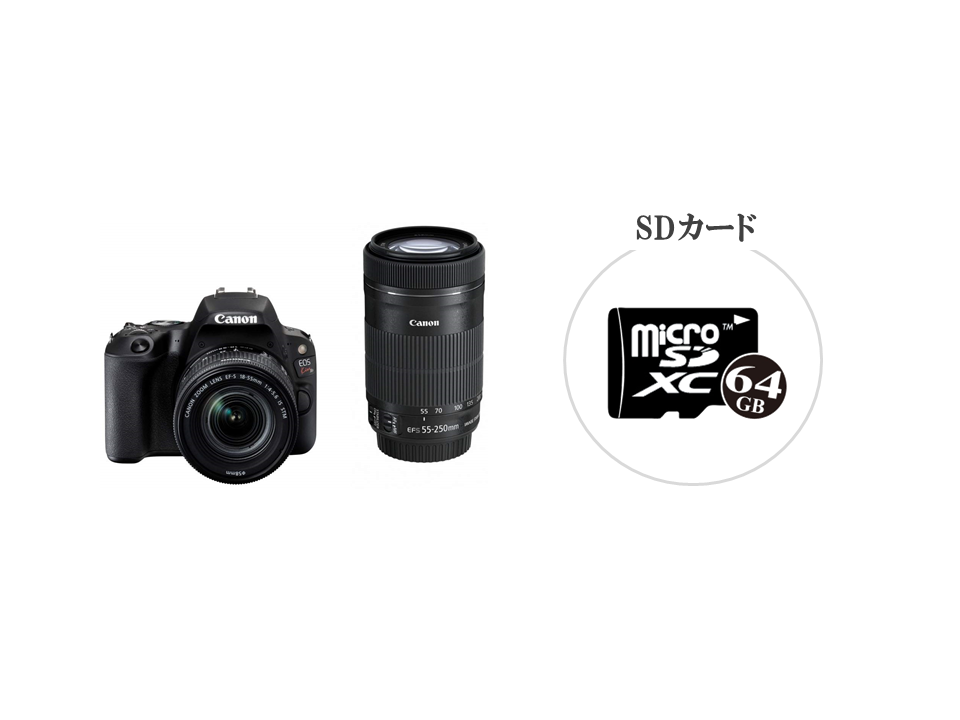 CANON（キヤノン） EOS Kiss X9 ダブルズームキット 一眼レフ 1ヶ月 