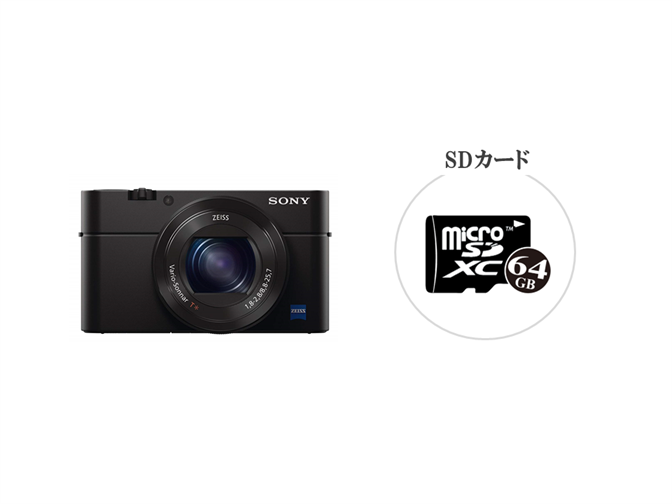 格安レンタル] SONY（ソニー） Cyber-shot DSC-RX100M3 コンパクト 