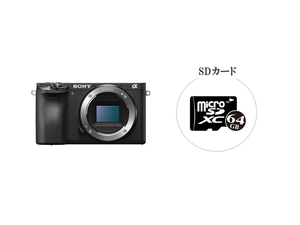 格安レンタル] SONY（ソニー） α6500 ボディ ミラーレス一眼カメラ 2泊 