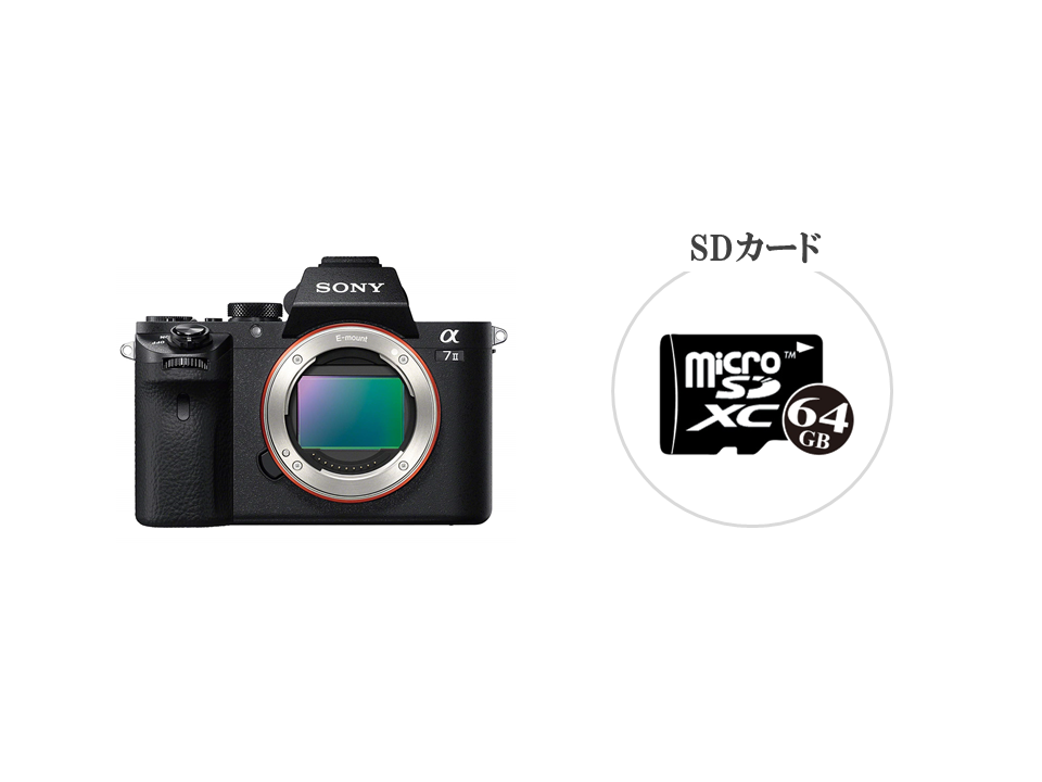 格安レンタル] SONY（ソニー） α7 II ILCE-7M2 ボディ ミラーレス一眼 