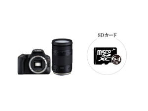 CANON EOS Kiss X9とTAMRONズームレンズ(18-400mm)の便利セット 一眼 