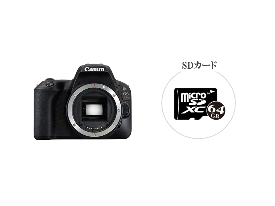 格安レンタル] CANON（キヤノン ）EOS Kiss X9 ボディ 一眼レフ 2泊3日～