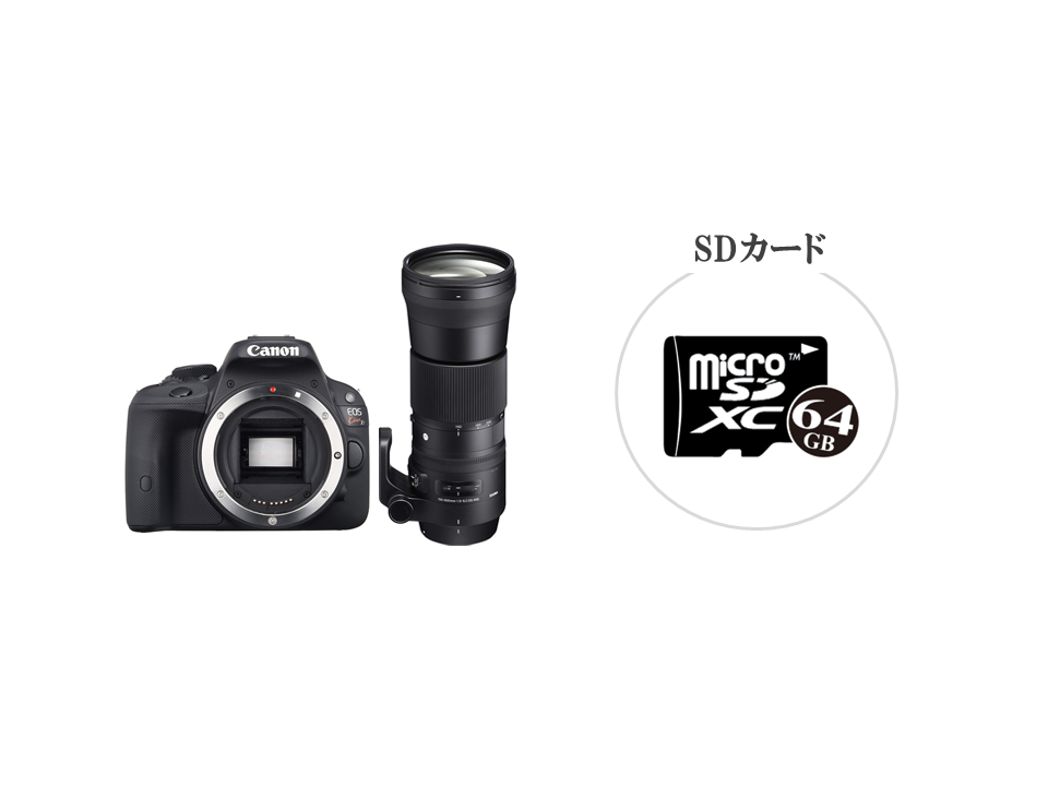 CANON EOS Kiss X7 ボディ 一眼レフとSIGMA 150-600mm F5-6.3 DG OS ...