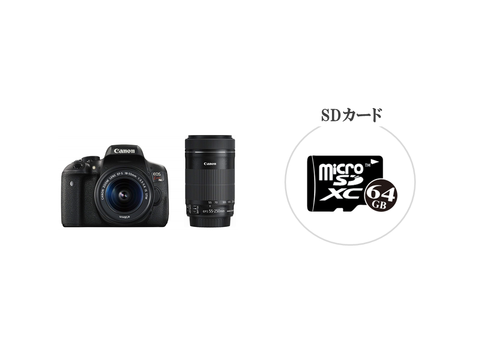新座販売Canon eos kiss x8i ダブルズームキット デジタルカメラ