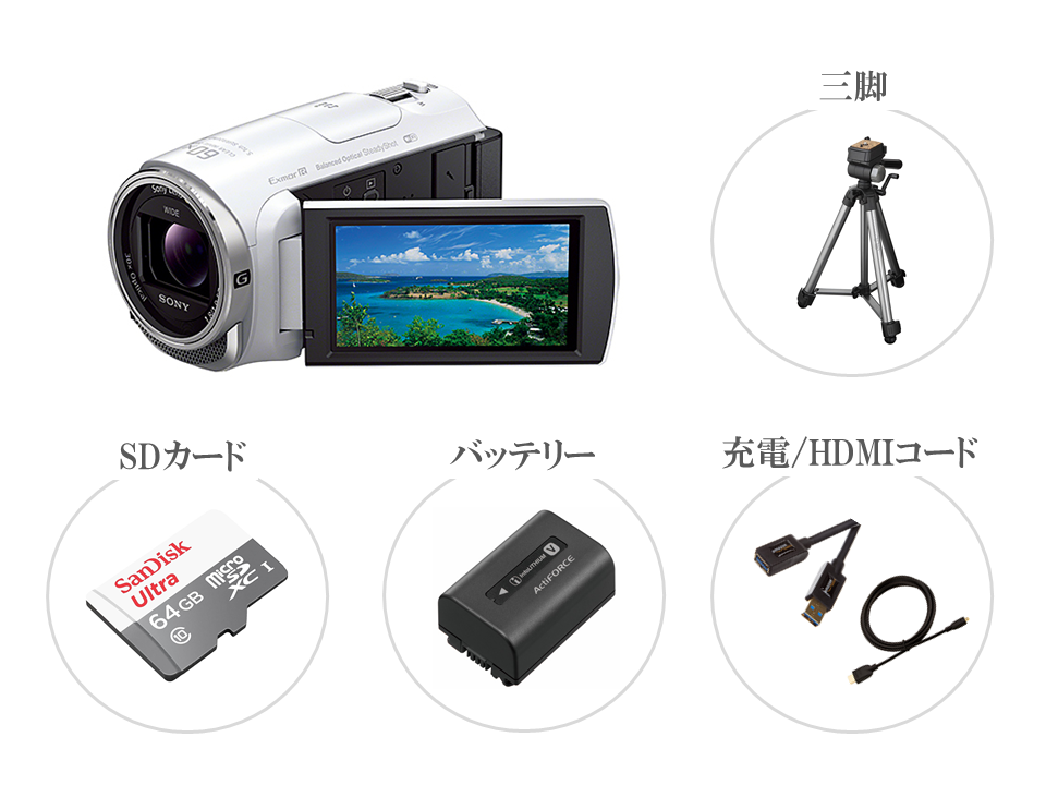 新作入荷HDR-CX670 レンズ付き アクションカメラ・ウェアラブルカメラ