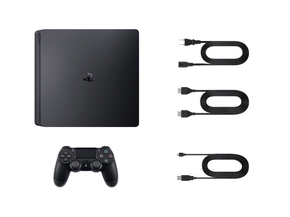 ナニワレンタルでSONY PlayStation4（プレステ4・PS4）本体 500GBを3 