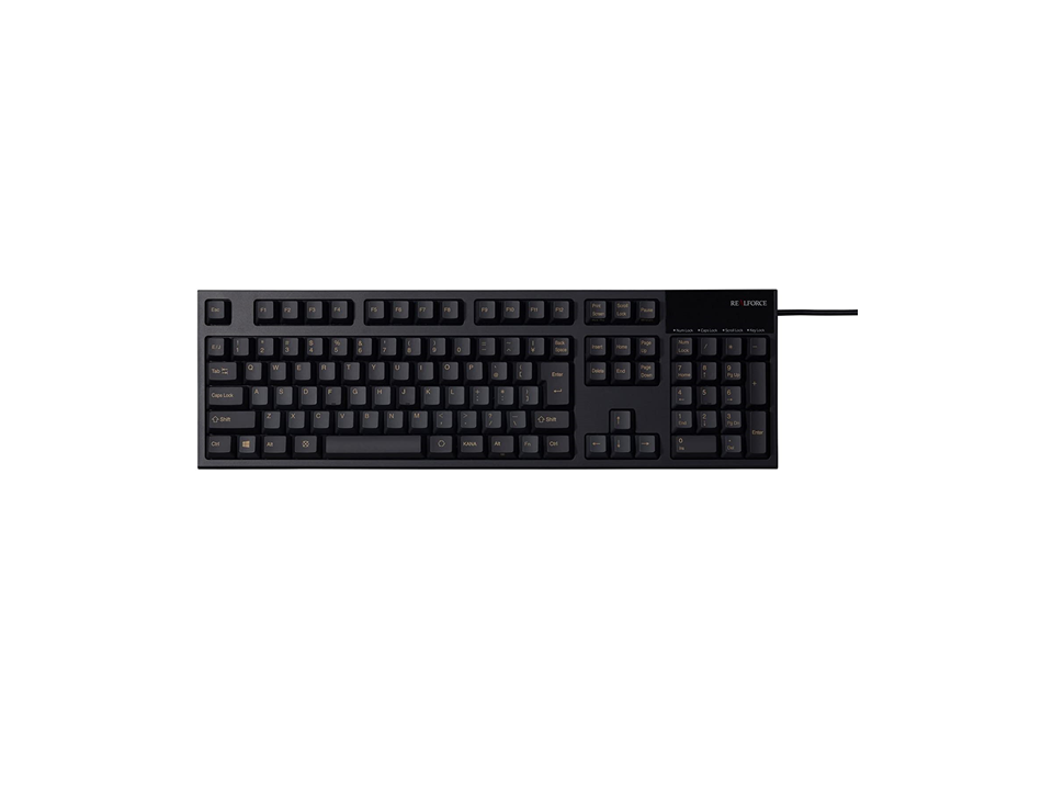格安レンタル] 東プレ REALFORCE R2-JP4-BK USBキーボード 2泊3日～