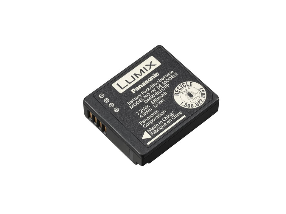 Panasonic 予備バッテリーDMW-BLH7（LUMIX DMC-GF7、DC-GF10用）ミラー 