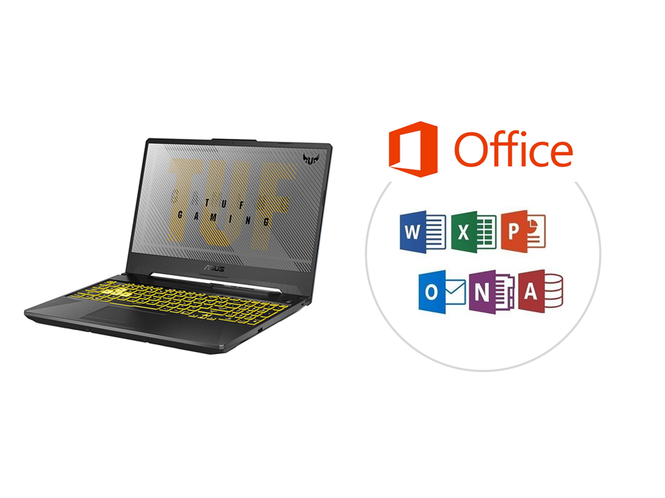 オフィス付き15型ハイスペックノートパソコン 4日間～ Win10 OS/Ryzen5 