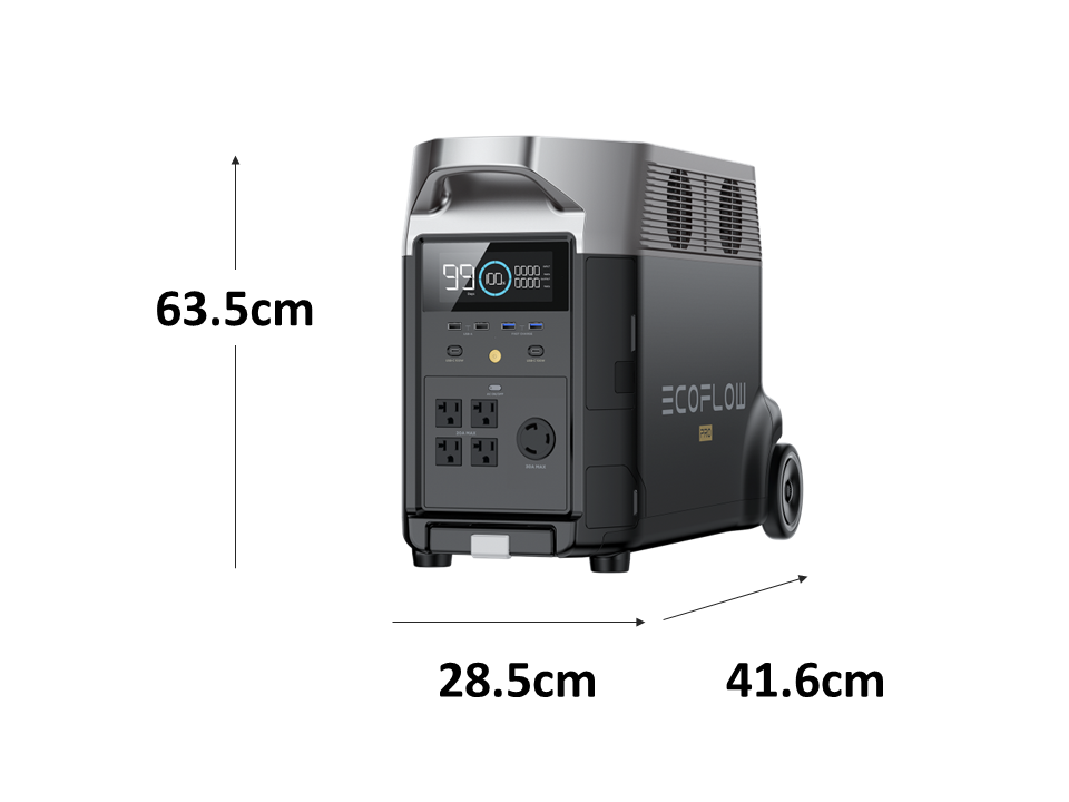 ECOFLOW ポータブル電源 3000W 3日間～ DELTA Pro 超大容量 3,600Wh 